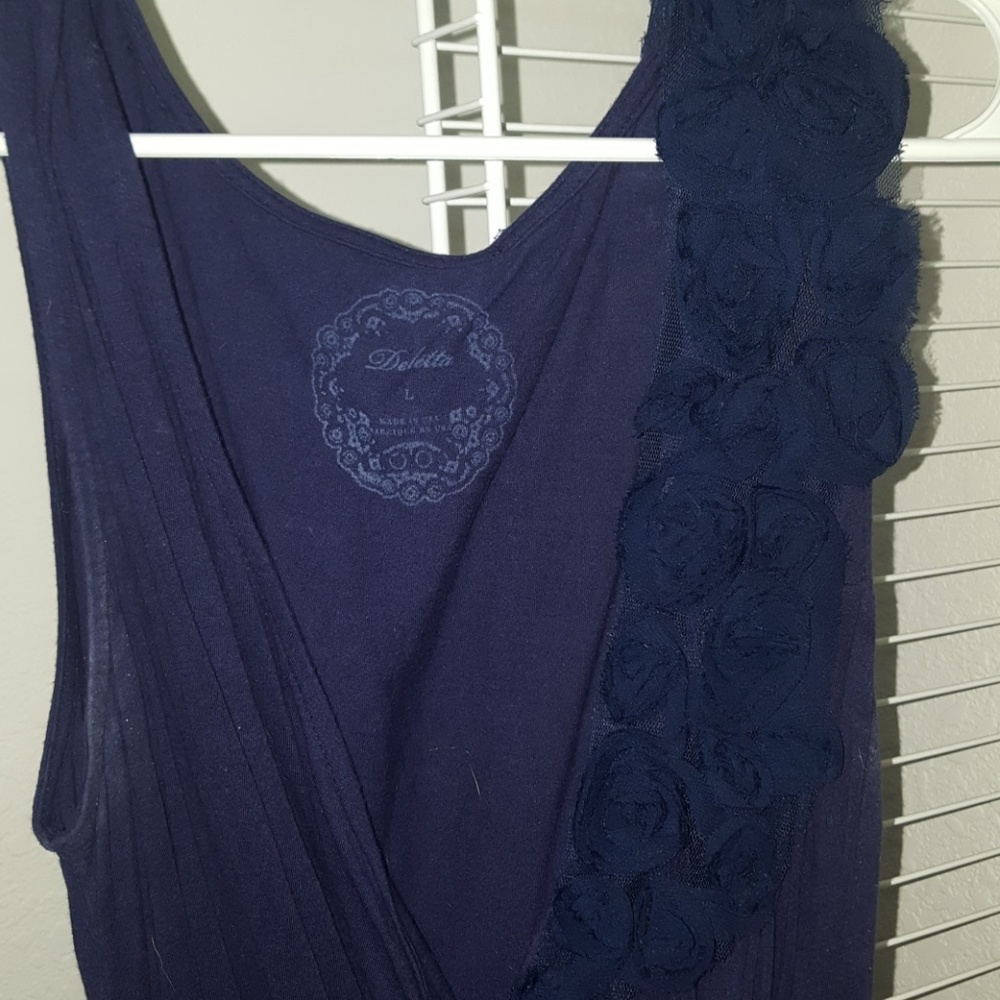 Anthropologie Wrap Top Large